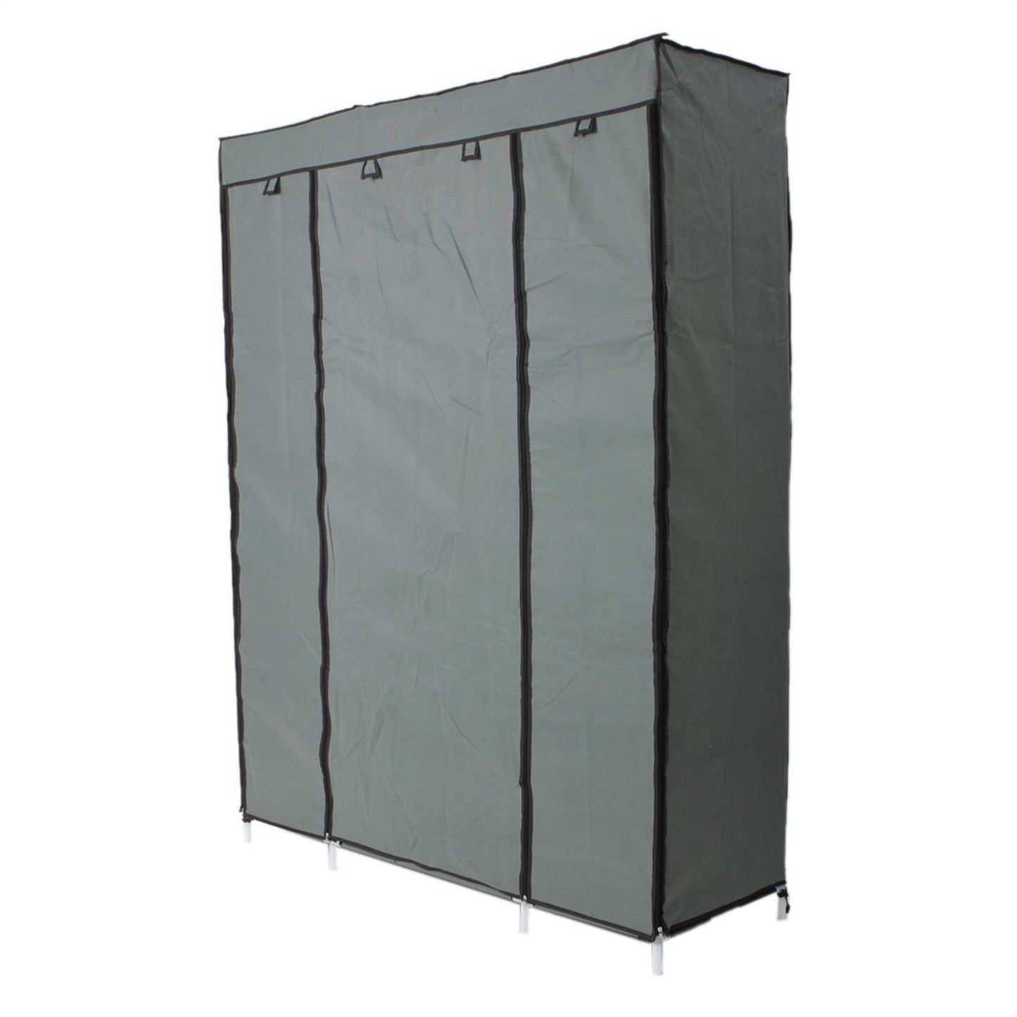 Portable 5-Layer Closet Organizer with Shelves – Foldable Wardrobe Rack