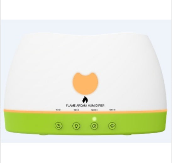 FlameGlow Essential Oil Diffuser – Flame Light Cool Mist Humidifier