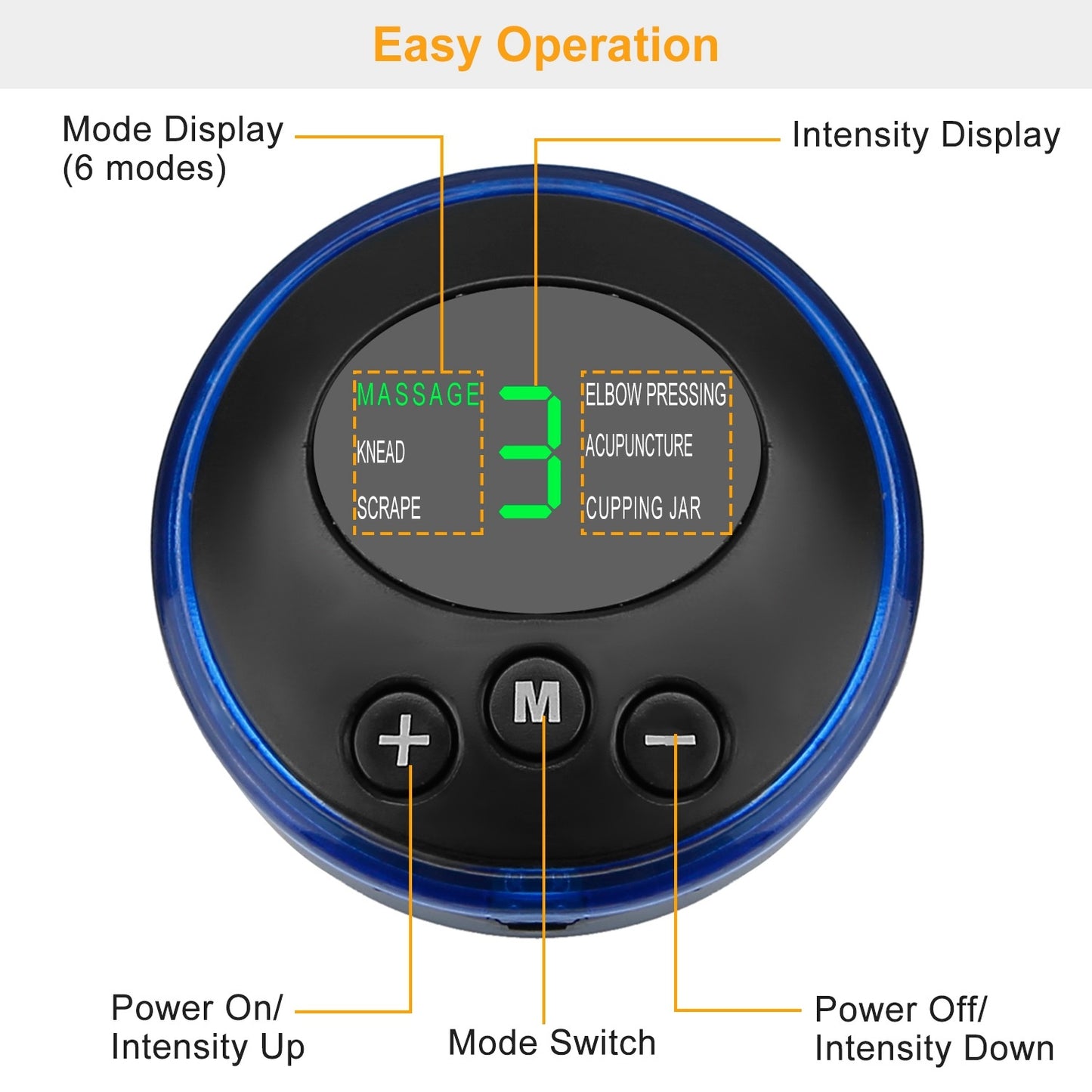 EMS Foot Massager Pad – Rechargeable Electric Reflexology Mat with 6 Modes & Auto Shut-Off